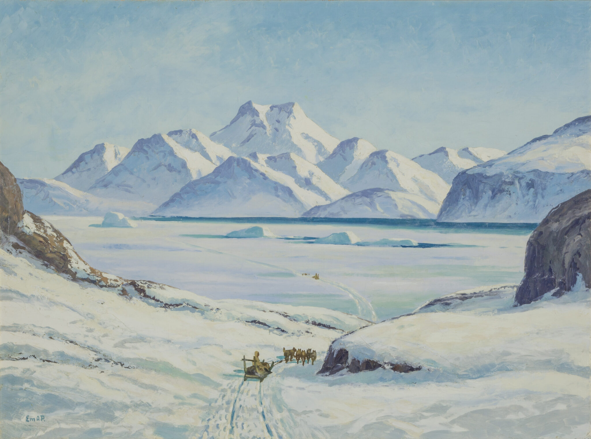 Emanuel A Petersen_ukendt titel og årstal_Nuuk Kunstmuseum